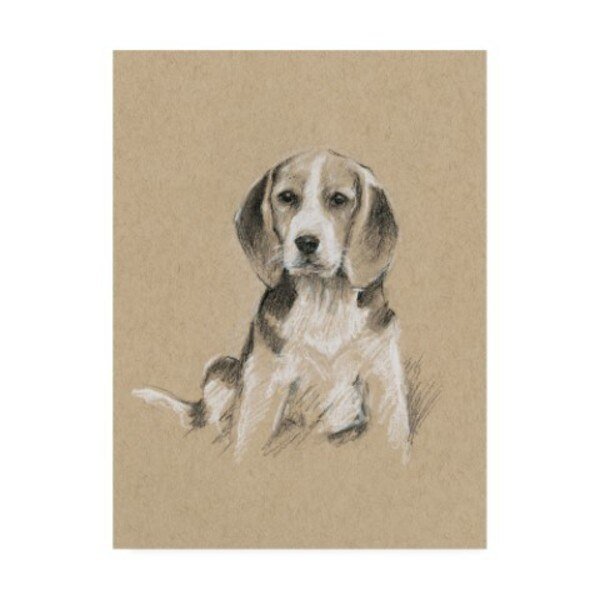 Ethan Harper 'Breed Sketches I' Canvas Art, 14x19, Trademark Fine Art, Mfr#: WAG11803-C1419GG